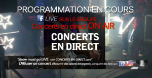 Il n'y a pas de direct actuellement, pourquoi ne diffuseriez-vous pas votre concert maintenant ?